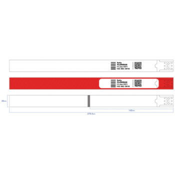 BM3023ECO20 - 20mm Self-Adhesive Adult Wristband